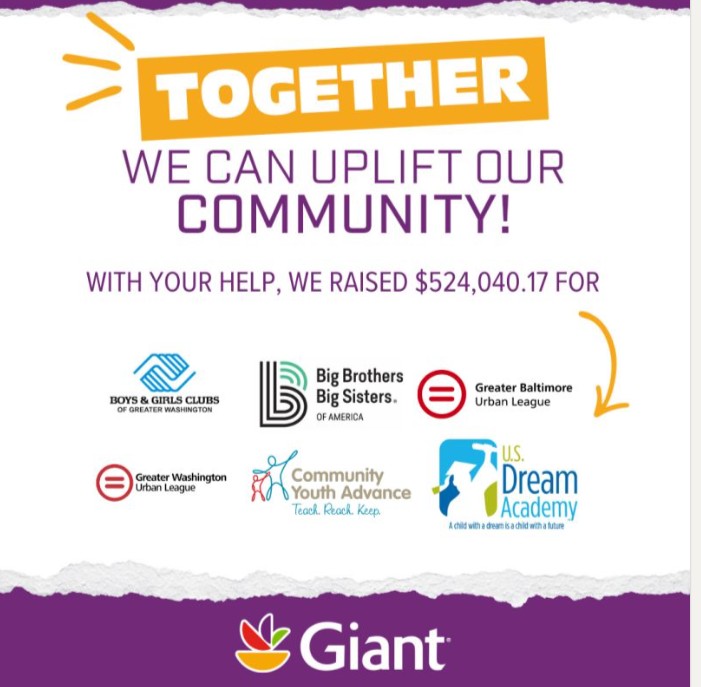 BBBS NCA (@bbbs_nca) on Twitter photo There’s still time to #GiveBack! From now until February 13, make an #impact by rounding up your <a href="/GiantFood/">Giant Food</a> purchase. Last year, your generosity raised $90k to further ignite and empower the promise of our youth.
#BeBig #donate #nonprofit #WashingtonDC #Maryland #Virginia There’s still time to #GiveBack! From now until February 13, make an #impact by rounding up your <a href="/GiantFood/">Giant Food</a> purchase. Last year, your generosity raised $90k to further ignite and empower the promise of our youth.
#BeBig #donate #nonprofit #WashingtonDC #Maryland #Virginia