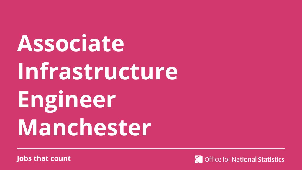 ONSrecruitment's tweet photo. 💼Associate Infrastructure Engineer
💰 Salary: £27,252 - £31,915
📍 Location: Manchester
📆 Closing date: 20/02/2025 @ 11:55pm
👉 Apply here: https://t.co/tC0DS1CpWm
#ONSjobs #TechCareers #DigitalCareers #JobsThatCount https://t.co/SgsqlgJye9