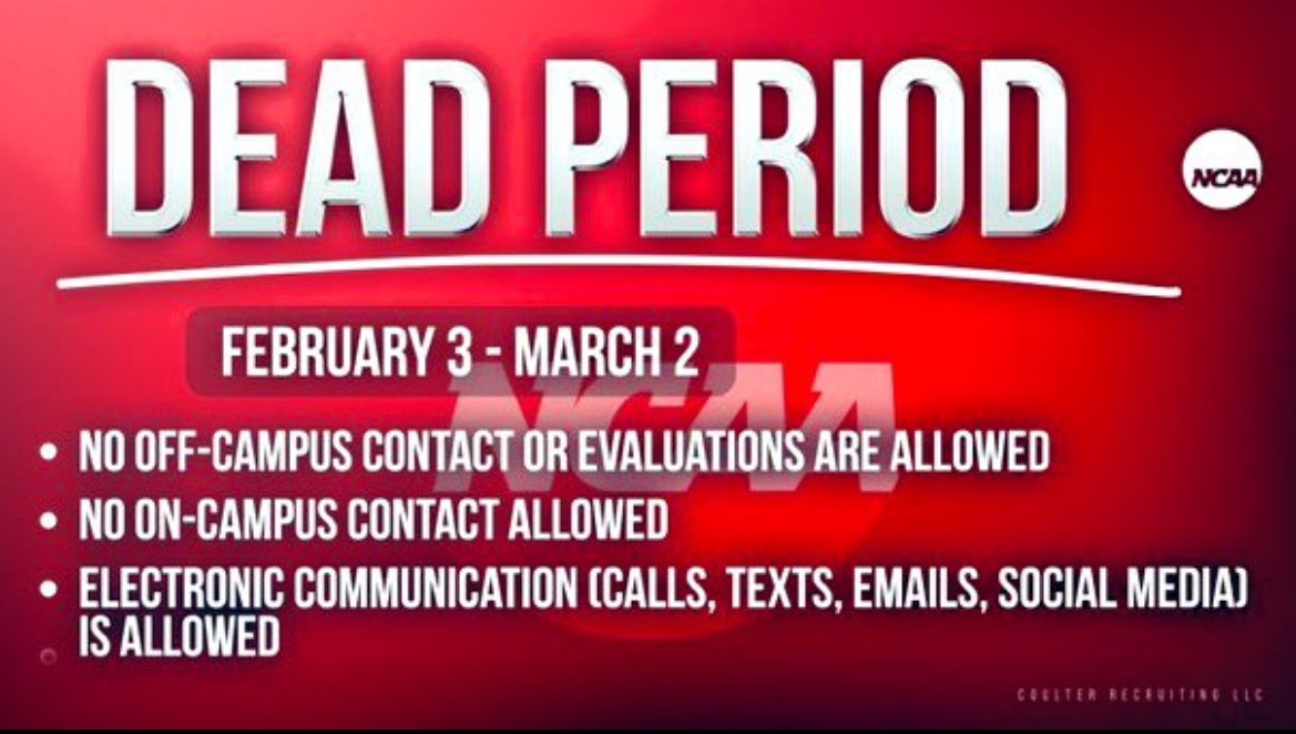 Recruiting Dead Period, but the grind don’t stop! 🐅🐅🐅🐅…..