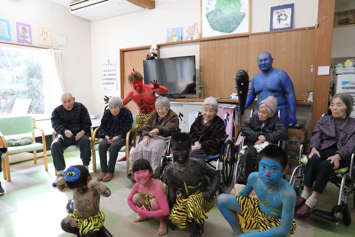 S_Nakabayashi's tweet photo. 家族で鬼になることが、こんなにも幸せだとは思いませんでした。
芽吹き、さとみちには、間違いなく福の神がいるってことを知りました。 https://t.co/W6upJwrlIr