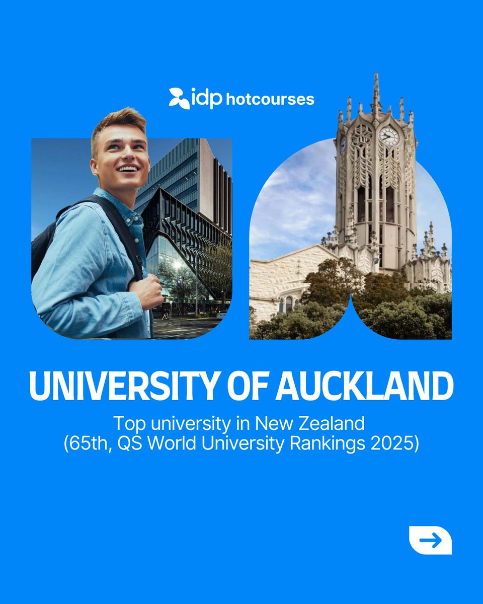 Hotcourses_Abrd's tweet photo. Start your journey at New Zealand's top university!

The University of Auckland offers world-class education and amazing career prospects.

📩 Want to study here? Don't hesitate—DM us for more info and guidance! 😊

#studyinnewzealand #idphotcourses https://t.co/kZb7mkZJZF