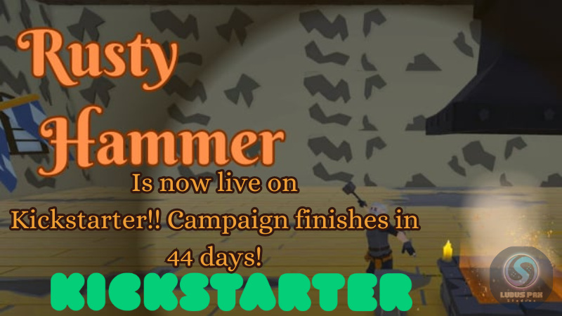 LudusPaxStudio's tweet photo. Hey all!
I've launched the Rusty Hammer Kickstarter! π
If you love indie idle games, please check it out and consider supporting.
Just Β£400 in 44 days to cover basic costsβevery bit helps! π¨β¨
Thank you! ππ https://t.co/DWD3KG8Rof
#idler #indiegame #pcgame #indie #solodev https://t.co/egeure7qNt