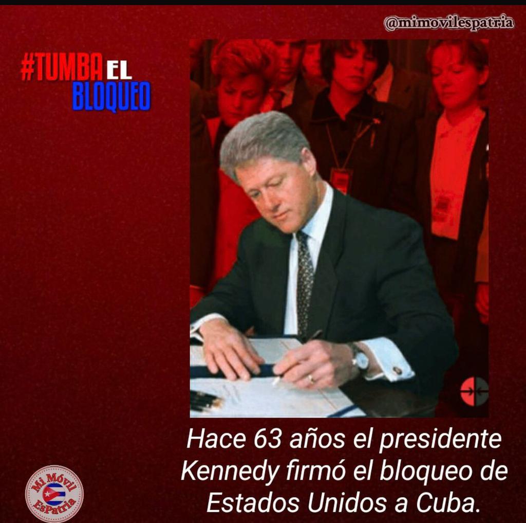 No podrán con está Revolución y este pueblo! #TumbaElBloqueo #CubaVencerá #MiMóvilEsPatria