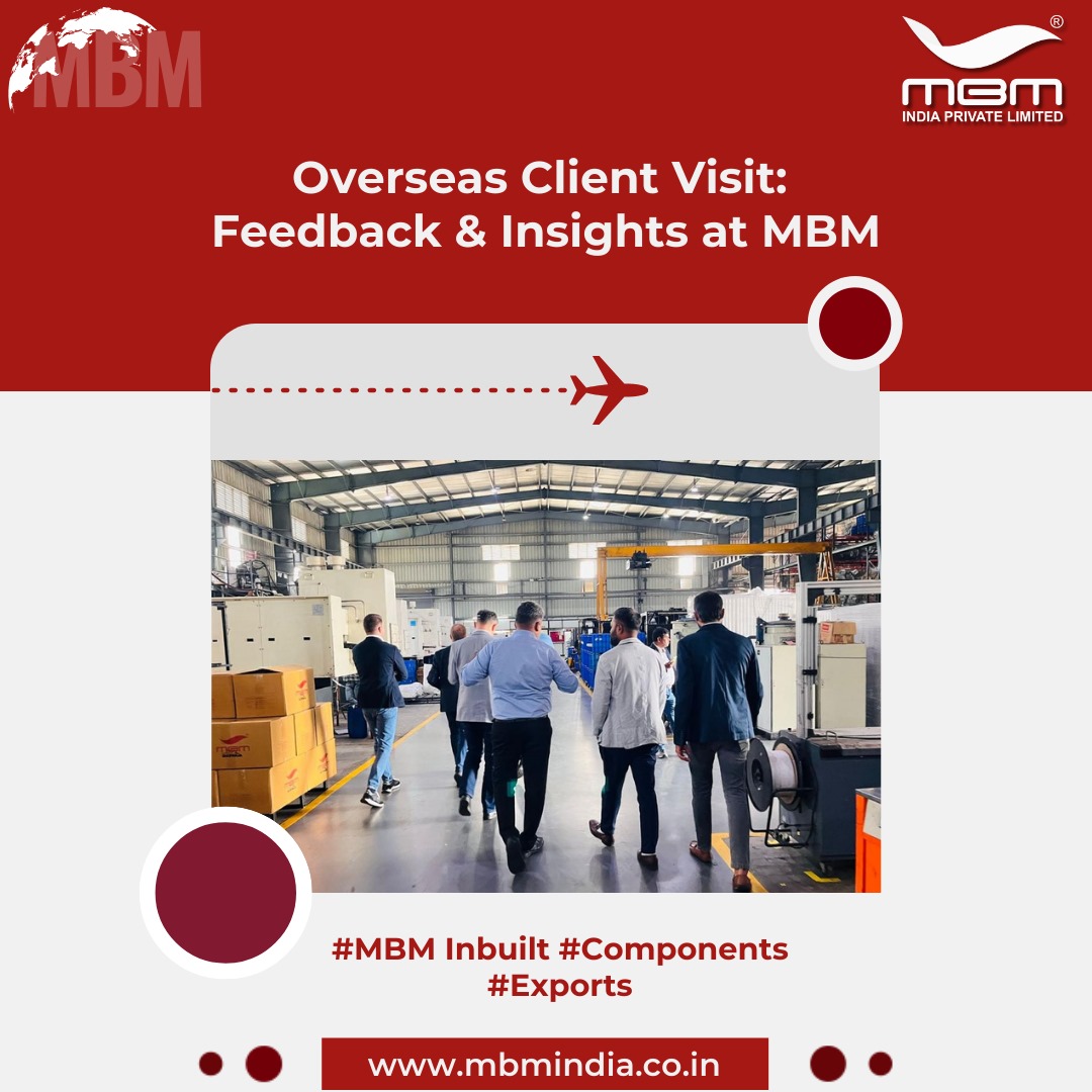 mbmindiapvt2's tweet photo. We were delighted to host our export customers, showcasing our manufacturing capabilities and future expansions. Thank you for your trust—we look forward to growing our partnership together!
#MBMInbuilt #ManufacturingExcellence #GlobalPartnerships #InnovationInProduction https://t.co/Ot8GF2ETdd