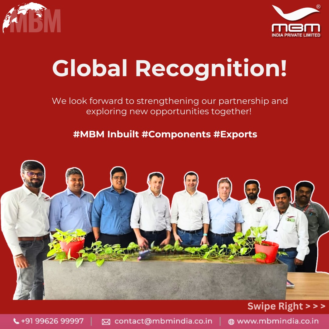 mbmindiapvt2's tweet photo. We were delighted to host our export customers, showcasing our manufacturing capabilities and future expansions. Thank you for your trust—we look forward to growing our partnership together!
#MBMInbuilt #ManufacturingExcellence #GlobalPartnerships #InnovationInProduction https://t.co/Ot8GF2ETdd