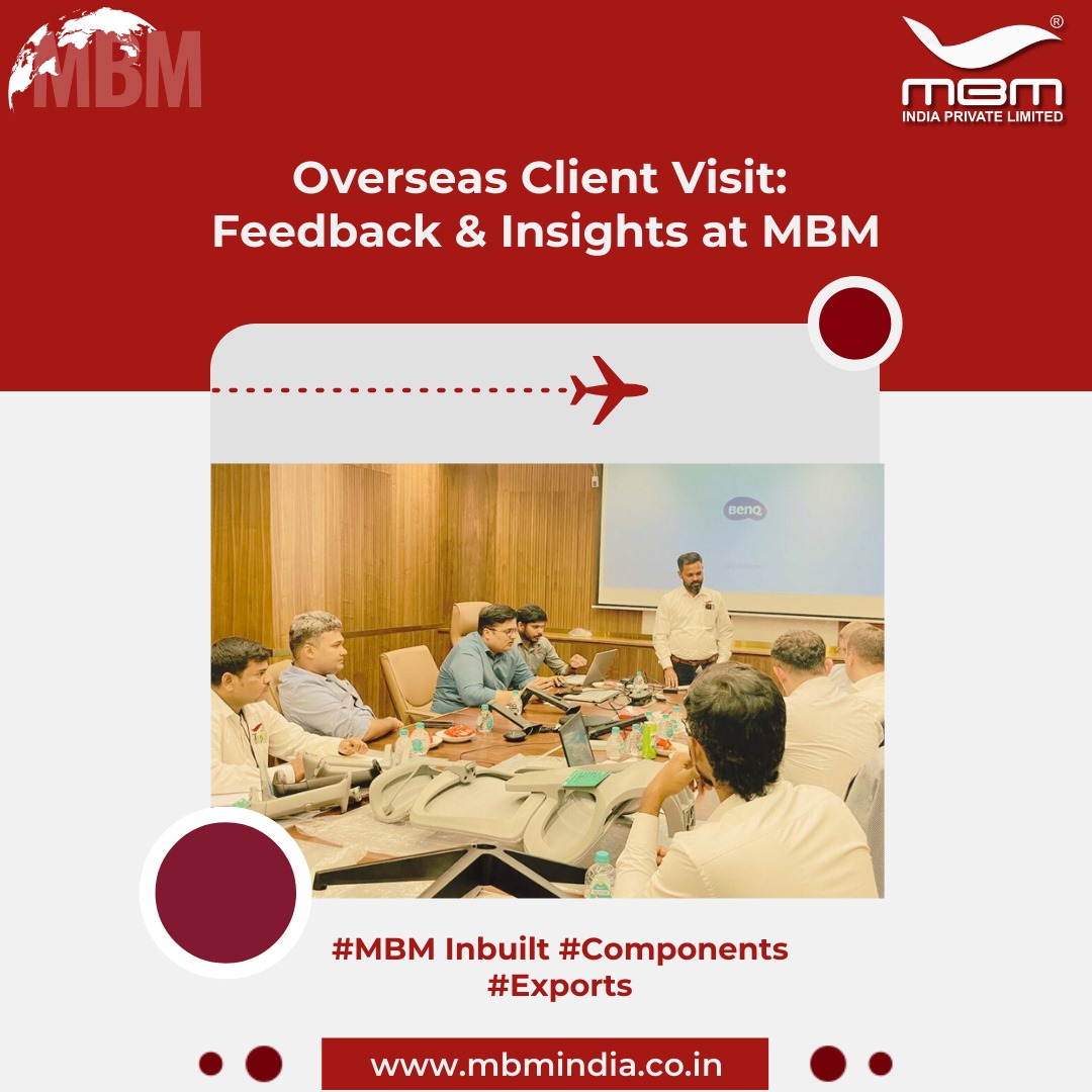 mbmindiapvt2's tweet photo. We were delighted to host our export customers, showcasing our manufacturing capabilities and future expansions. Thank you for your trust—we look forward to growing our partnership together!
#MBMInbuilt #ManufacturingExcellence #GlobalPartnerships #InnovationInProduction https://t.co/Ot8GF2ETdd