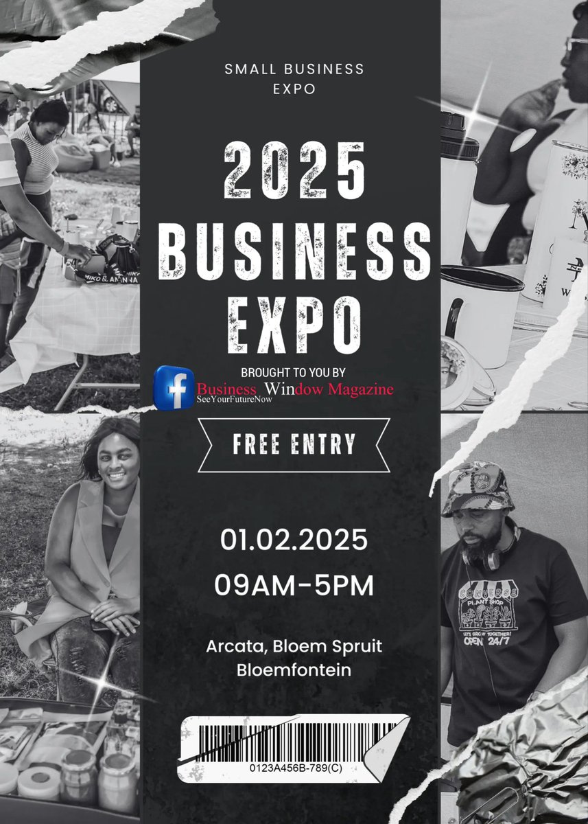 WindowDaily's tweet image. facebook.com/share/p/1E6sFb…

In Arcata, Bloem Spruit in Bloemfontein, small businesses came together to showcase their offerings and turn up was positive because this was also the first event organised in the area.

Stay Tuned.