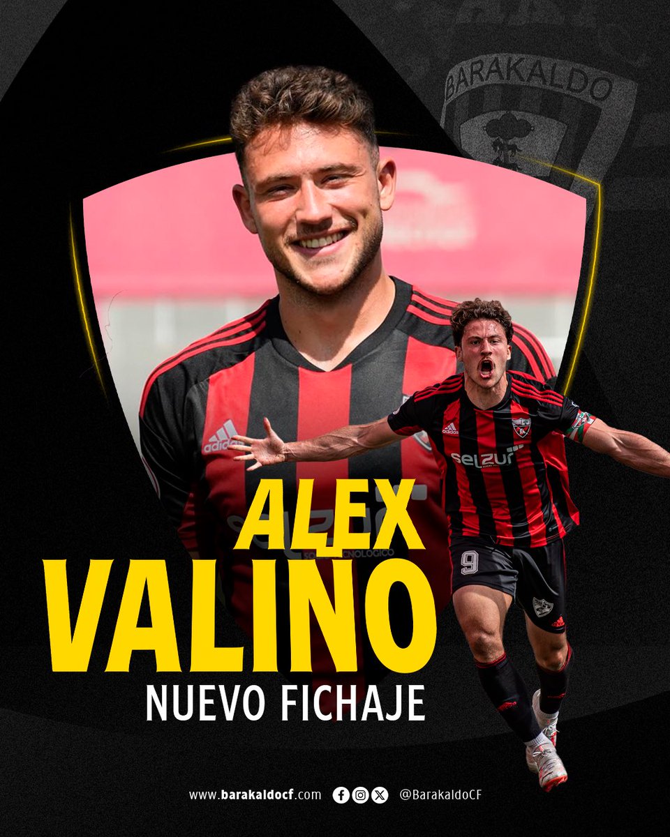 🚨 FICHAJE | FITXAKETA

Alex Valiño, nuevo jugador del Barakaldo CF. El club ha llegado a un acuerdo con el Atlético Sanluqueño para el traspaso del delantero. 

Ongi etorri, <a href="/AlexV_14/">Alex Valiño.</a>!

🔗 barakaldocf.com/alex-valino-nu…