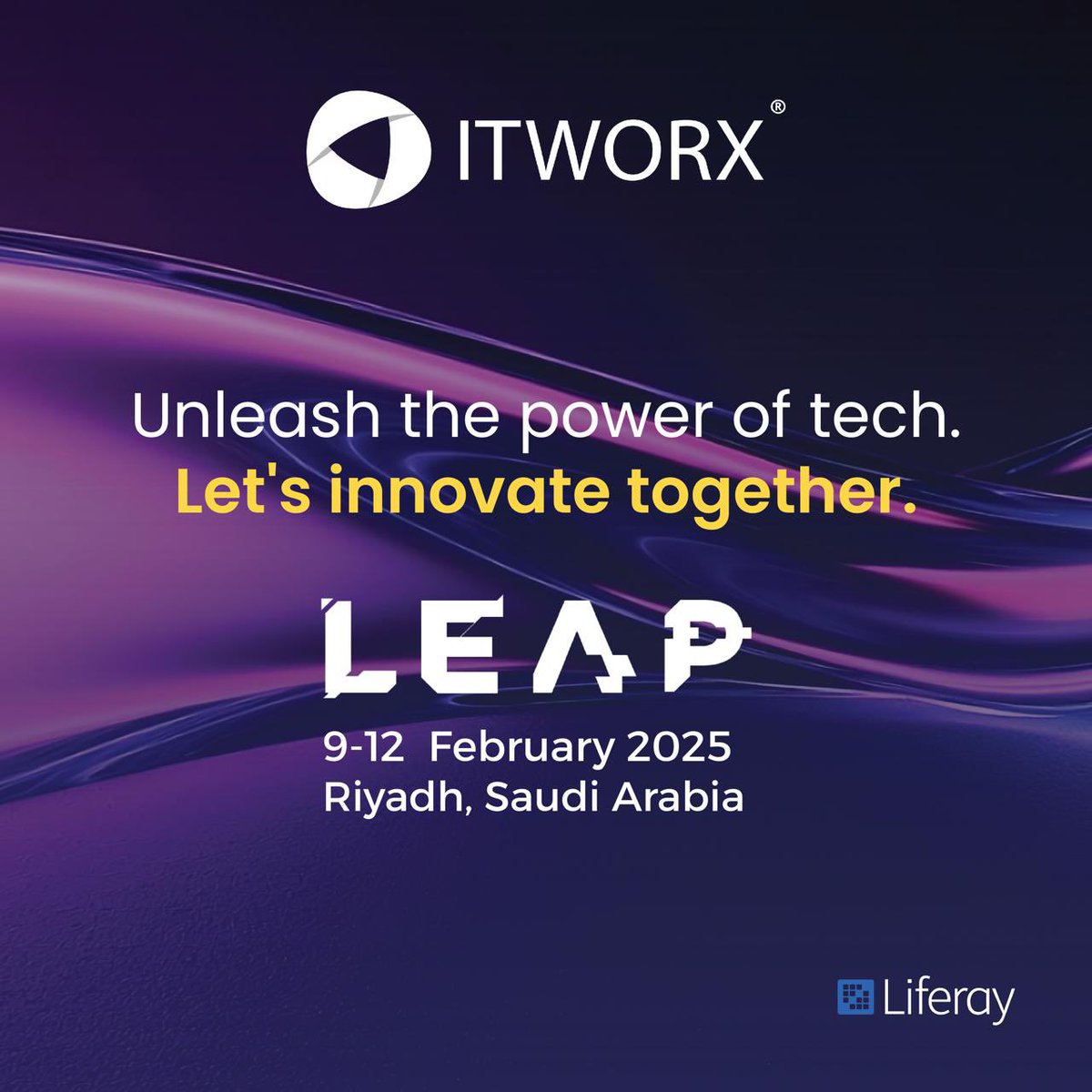Join us at LEAP 2025! We’ll be in Riyadh from Feb 9-12 at Booth H4-D30, showcasing the latest in AI, Digital Transformation, and Cloud. See you there! 

#LEAP2025 #Innovation