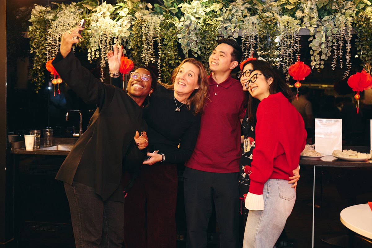 aandeStudios's tweet photo. Looks like we have a prosperous year ahead!🌙🧧

Last week, we gathered as an agency to celebrate the Lunar New Year. Our adam&amp;everyone collective helped highlight this special time with a presentation on the history of Lunar New Year, as well as serving traditional food! https://t.co/FQuham4oL4