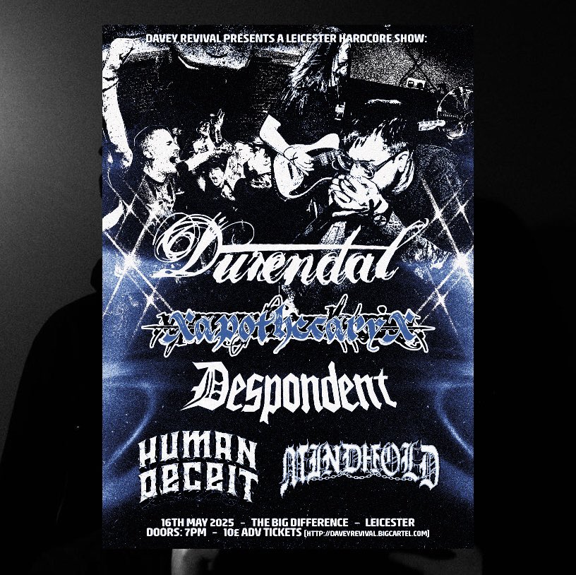 Les-tah.

16/05 - The Big Difference, Leicester

Tickets available via our bio.

Promo by Harry Bates