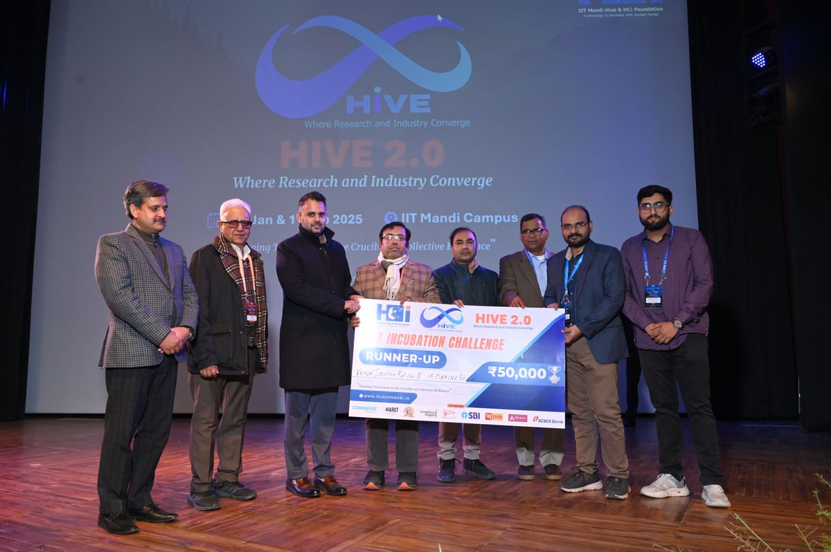 IITMandiiHub's tweet image. 𝗗𝗮𝘆 𝟮 𝗛𝗶𝗴𝗵𝗹𝗶𝗴𝗵𝘁𝘀 𝗼𝗳 𝗛𝗜𝗩𝗘 𝟮.𝟬 𝗖𝗼𝗻𝗰𝗹𝗮𝘃𝗲
Day 2 of HIVE 2.0 Conclave was honored by the presence of distinguished guests:
𝗦𝗵. 𝗚𝗼𝗸𝘂𝗹 𝗕𝘂𝘁𝗮𝗶𝗹, Principal Advisor to the Chief Minister of Himachal Pradesh (Innovation, Digital Technologies &amp;amp;…