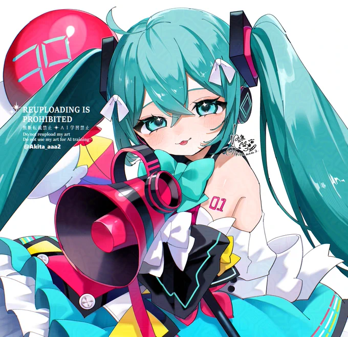 ふりかけちゃん少し加筆した#初音ミク 