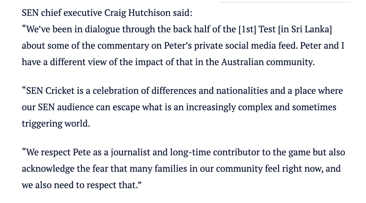 coldlunch's tweet image. this is the guy who, as owner of the Perth Wildcats, allowed a player to post/share wildly transphobic hate on here for months, before e'tually giving him a slap on the wrist for a tweet that likened the progress pride flag to "mental illness" (only because it read as homophobic)