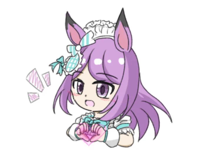 むぎさん( )リスペクトなロリータマックちゃん〜可愛すぎたので新しくまた描いてみちゃいました 