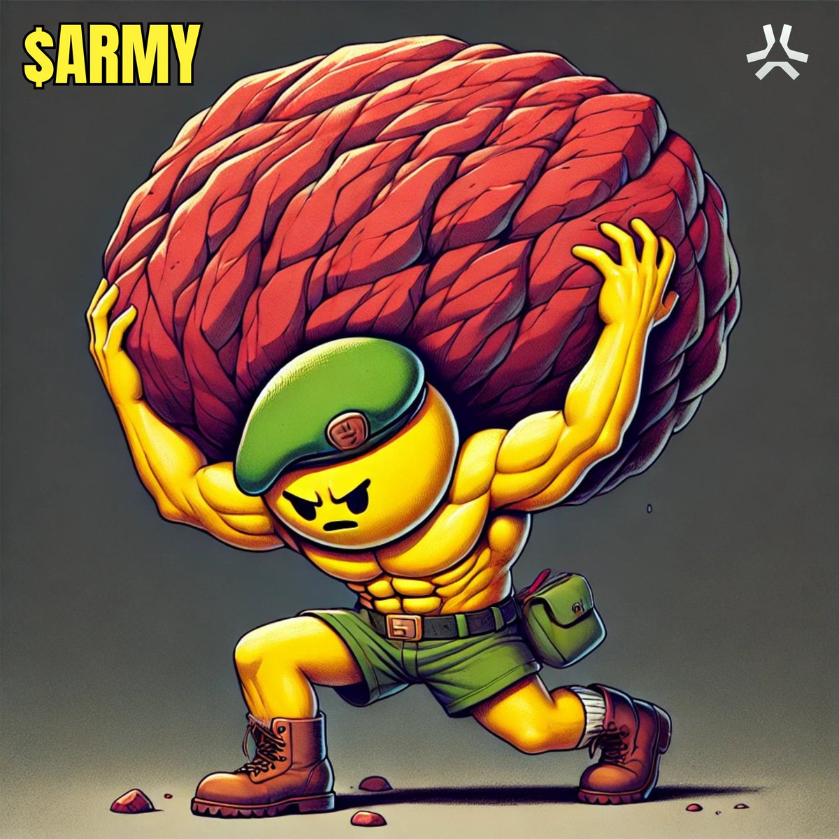 Running a project like $ARMY is not easy!

It has been no short than a roller coster but we are strong and we will come even stronger with the NFT launch on Abstract.

The $ARMY community must stay strong (now more than ever).

If you want your bags pumped, this is the time to