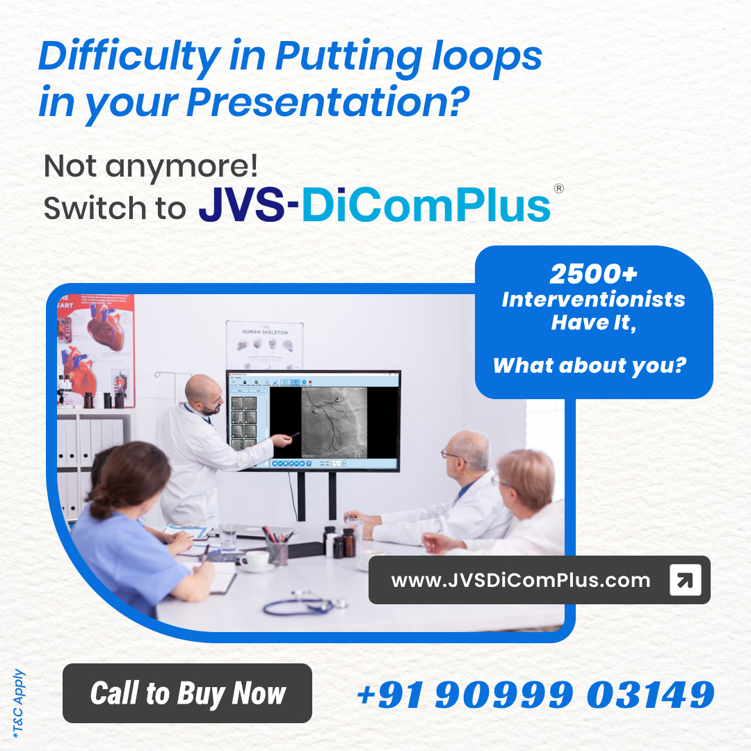 JvsGroup's tweet photo. 🔍 Struggling to find cases for presentations?

👉 JVS-DiComPlus helps you:
✔️ Retrieve instantly
✔️ Create impactful presentations
🩺 Trusted by 2500+ Interventionists
📞 Order now: +91 90999 03149

#Dicom #MedicalImaging #HealthcareIT #Radiology #DigitalHealth #MedicalData https://t.co/RaQitj3HIt