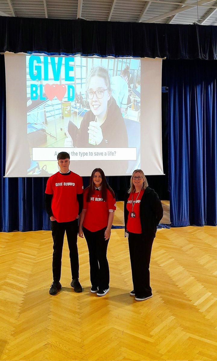 SNBTS-Scottish National Blood Transfusion Service (@givebloodscot) on Twitter photo Pupils organised the #GiveBlood talk <a href="/InveralmondC/">Inveralmond CHS</a> today as part of their S6 events course! Loads of sign-ups so well done you two!🥳 Thanks for having us💙❤️ Pupils organised the #GiveBlood talk <a href="/InveralmondC/">Inveralmond CHS</a> today as part of their S6 events course! Loads of sign-ups so well done you two!🥳 Thanks for having us💙❤️