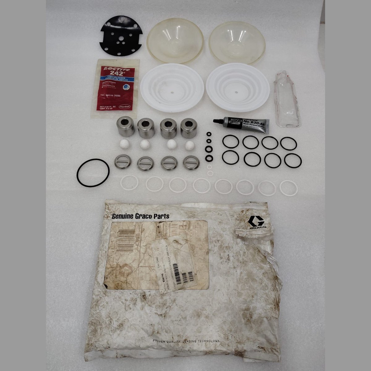 RMarinellp's tweet image. GRACO SERVICE/REPAIR KIT 515/716 NEW # AS SHOWN

- Brand: Graco
- MPN: 515/716
- Country/Region of Manufacture: United States
- Condition: New – Open box

Explore more at 1royalmarinellp.com
Mobile: +91 9913332005
Email: sales@1royalmarinellp.com

#Graco #ServiceKit