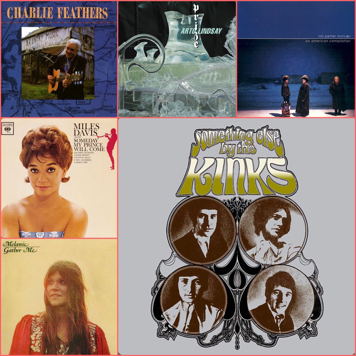 jsmallseattle's tweet image. MONDAY SPINS
Happy birthday to Dave Davies
Remembering Melanie (February 3, 1947–January 23, 2024)
Something Else By The Kinks
Melanie: Gather Me
Miles Davis: Someday My Prince Will Come
Charlie Feathers: S/T
Arto Lindsay: Prize
Nils Petter Molvaer: An American Compilation