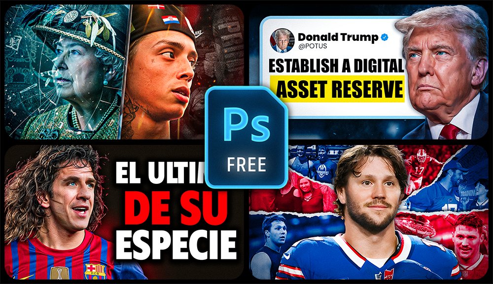 BadisDesigns's tweet image. 🚀 FREE Thumbnail Pack
I'm giving away 4 high-quality concept thumbnails✨
Want them for FREE? 
Here’s how to claim yours:
✅ Follow me
💬 Comment "Thumbnails"
❤️ Like this post
♻️ Retweet
📩 I’ll DM everyone who completes the steps with the PSD file!