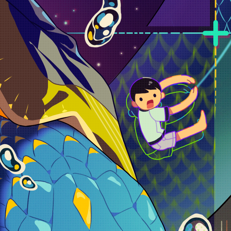 「」|NOEYEBROWのイラスト