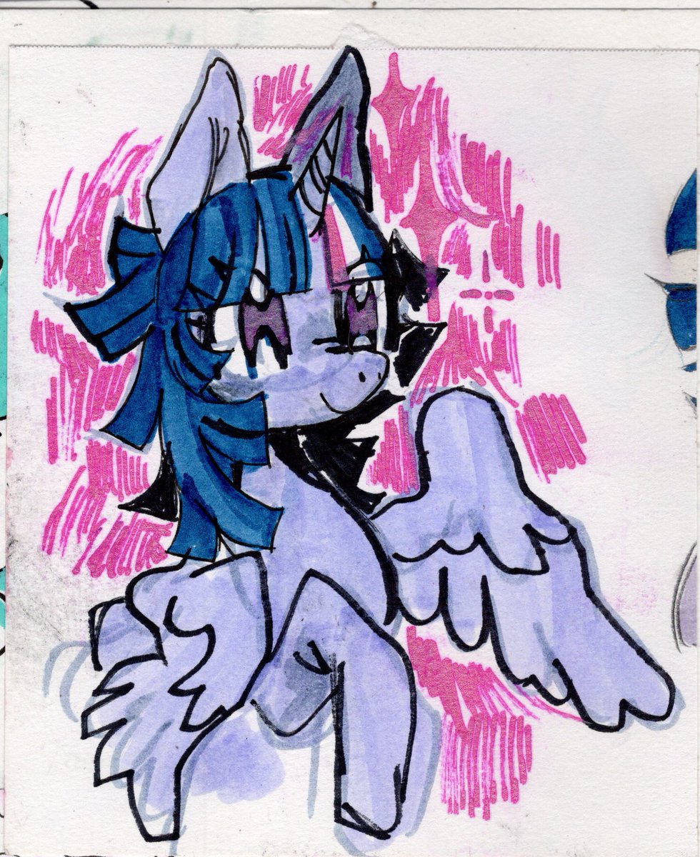 butcherparty's tweet photo. more scans for another sketchbook pdf #mlpfim #oc #fearandhungertermina https://t.co/DCKHDGMzMz