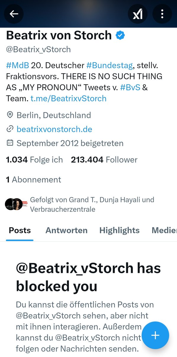 Das nenne ich einen Ritterschlag ! 😅