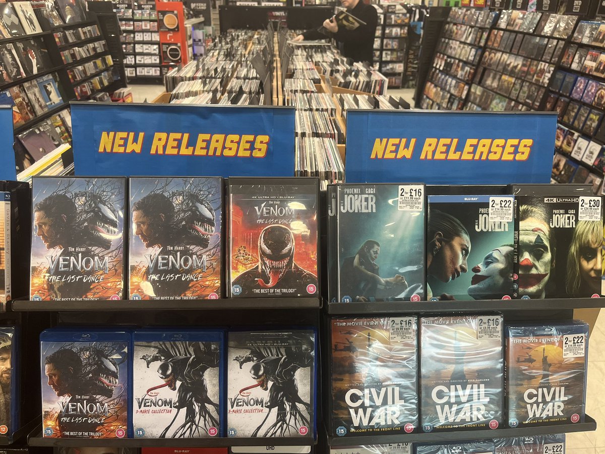 Venom or Joker?? New superhero releases in store now!