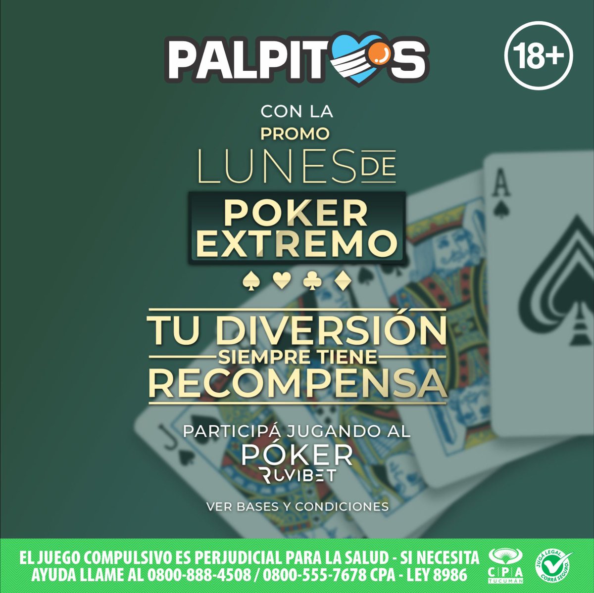🎰¡Poker extremo en <a href="/Palpitosok/">Pálpitos</a>! 💚 Más chances de ganar, ¡no te lo podes perder! Ingresá aquí 👉🏻 lc.cx/bO2Lwm