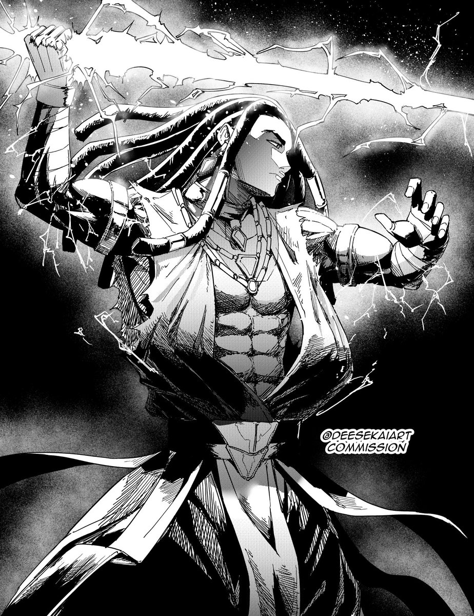 Ordered by <a href="/TFTAzrael/">Azrael™</a>  from vgen, thigh up screentone mangastyle.
#manga #anime #art #comms #illustration