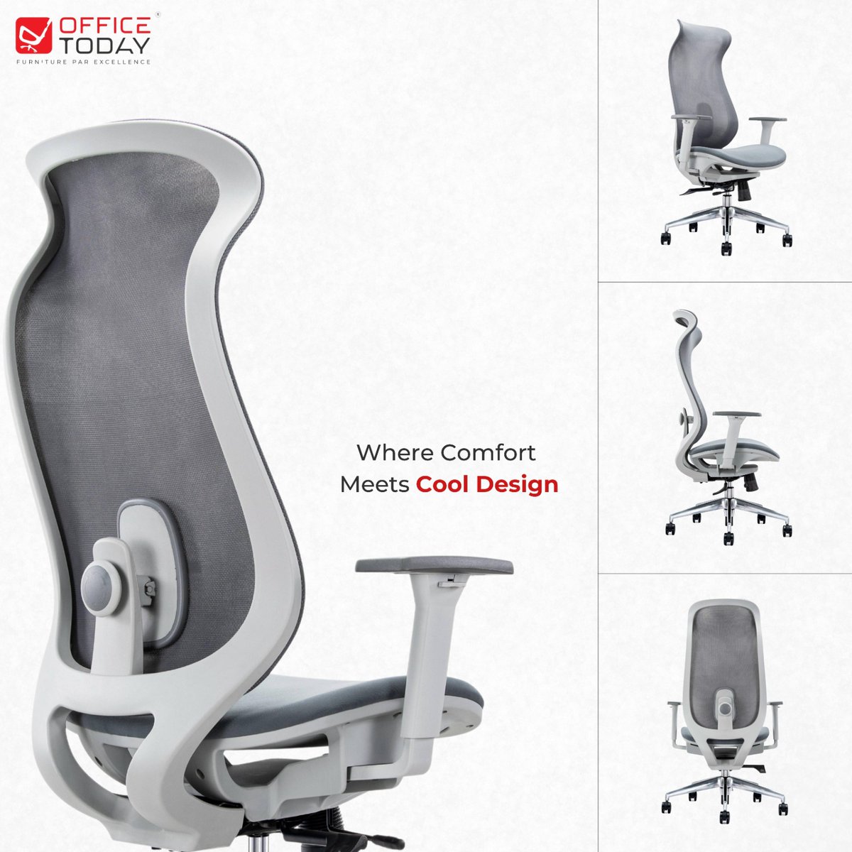 office_tod40260's tweet image. Transform your workspace with a chair that redefines comfort and style! ✨ Ergonomically crafted with breathable mesh, it's the perfect partner for long workdays. Stay focused, stay cool, and let your creativity soar! 🚀💼 #OfficeComfort #CoolDesign #MeshChairMagic
