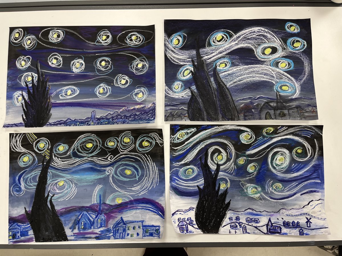 This week at 3D’s Express Yourself we had a go at replicating Van Gough’s ‘Starry Night’. 

This class is a welcoming space for adults to come and express themselves through various arts and crafts activities.