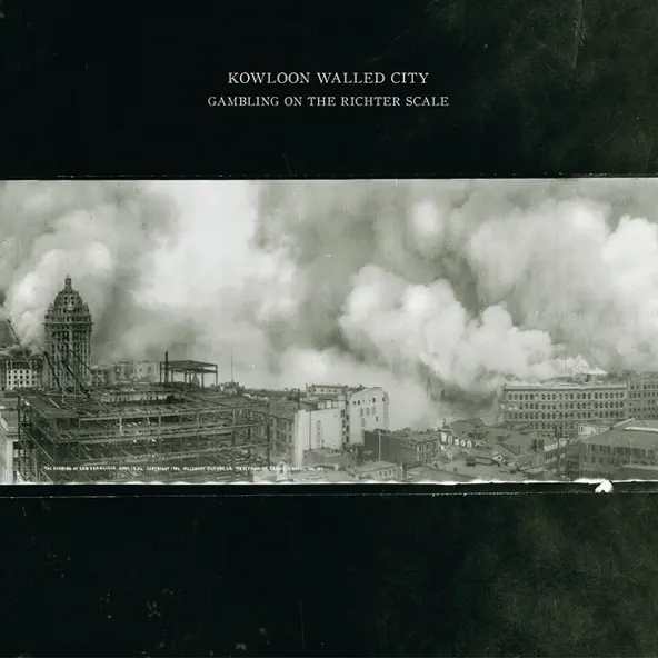 HardAlbumArt's tweet photo. Artist: Kowloon Walled City @kowloonwalled 
Album: Gambling on the Richter Scale
Genres: Sludge Metal, Noise Rock, Post-Hardcore
Year: 2009 https://t.co/sdZ9I3xj7N