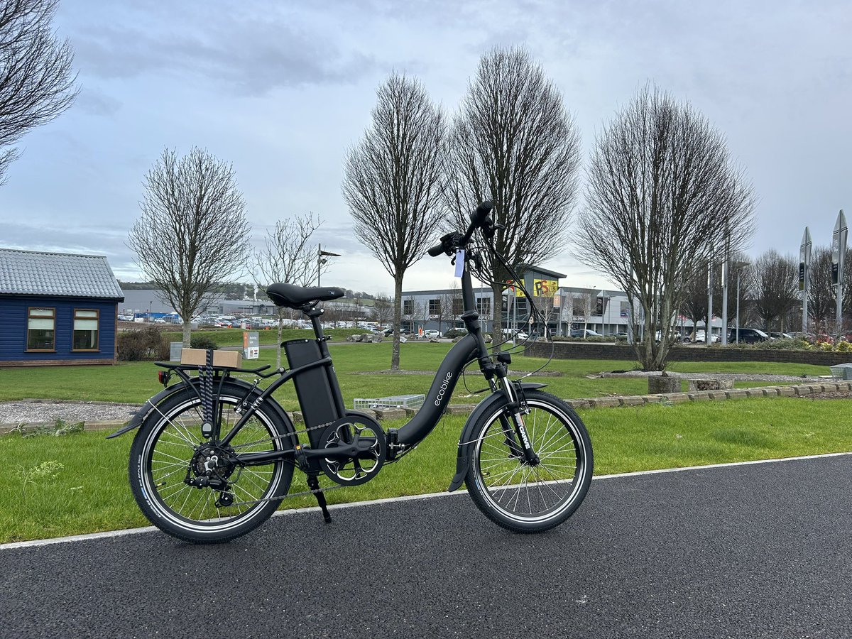 RocaSportsIrl's tweet photo. The Even electric folding bike from @RocaSportsIrl 100KM Range on a full Battery Ready for a test ride in store https://t.co/tucWXqzxk9
