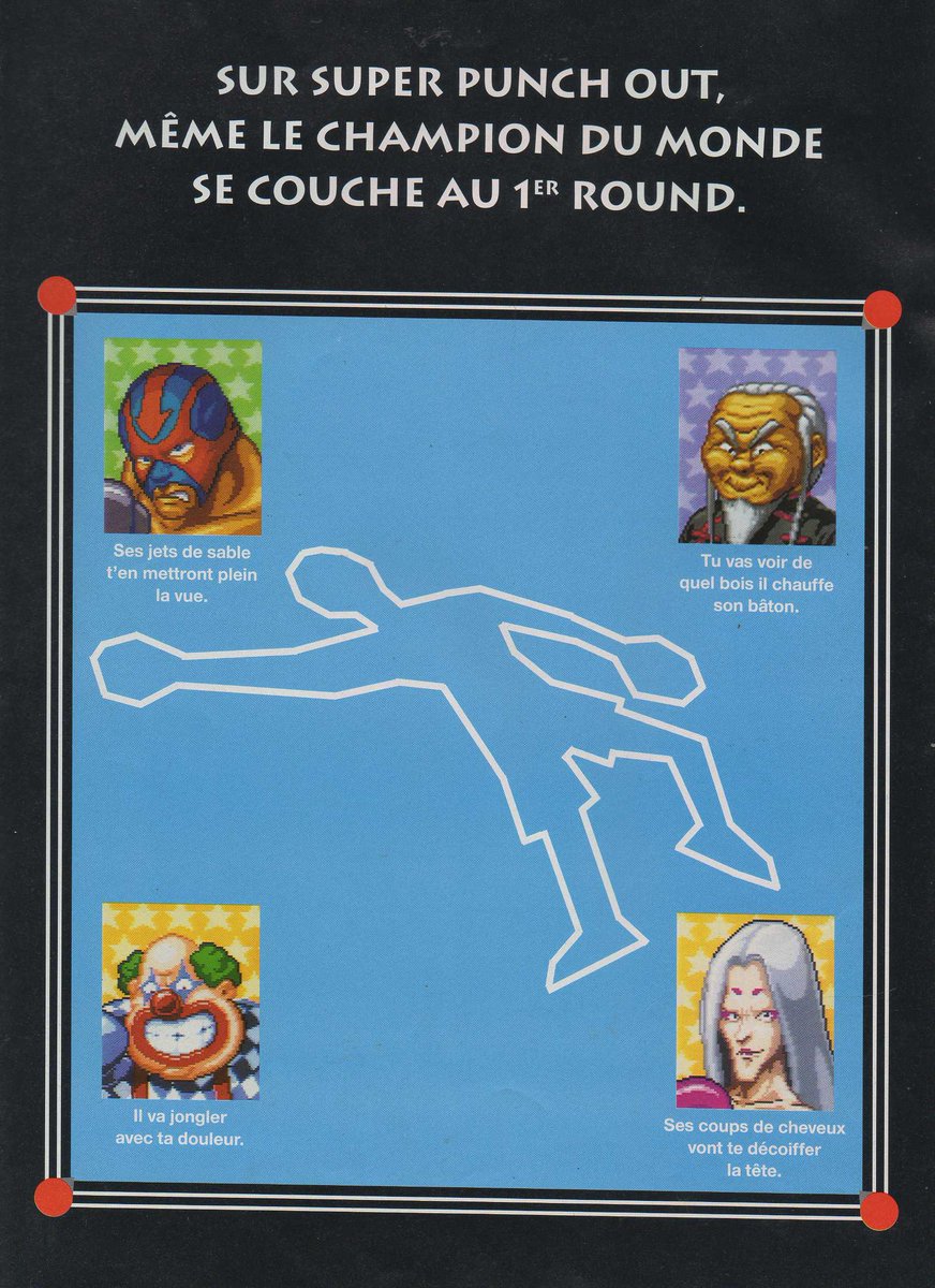 AllmightoFranky's tweet photo. La publicitรฉ papier du jour,bonjour!De la belle pub vue dans les pages d'un #PlayerOne de 1995!La belle double-page pour #SuperPunchOut sur #Supernintendo,#ThePageMaster et Natacha,ร qui on a trรจs envie d'expliquer comment fonctionne le #Megadrive32X!#retrogaming #80s #90s #retro https://t.co/ZsNns2Hv9t