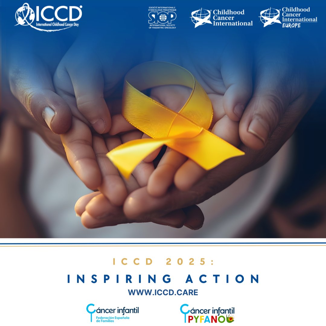 PYFANO (@pyfano) on Twitter photo Ya queda menos para el #DíaInternacionalCáncerInfantil
Como cada año, nos unimos a la campaña de <a href="/IntChildCancer/">Childhood Cancer International</a> y <a href="/WorldSIOP/">SIOP International</a> para dar visibilidad al cáncer infantil y mostrar el impacto que podemos lograr cuando las comunidades se unen.
Participa en: iccd.care Ya queda menos para el #DíaInternacionalCáncerInfantil
Como cada año, nos unimos a la campaña de <a href="/IntChildCancer/">Childhood Cancer International</a> y <a href="/WorldSIOP/">SIOP International</a> para dar visibilidad al cáncer infantil y mostrar el impacto que podemos lograr cuando las comunidades se unen.
Participa en: iccd.care