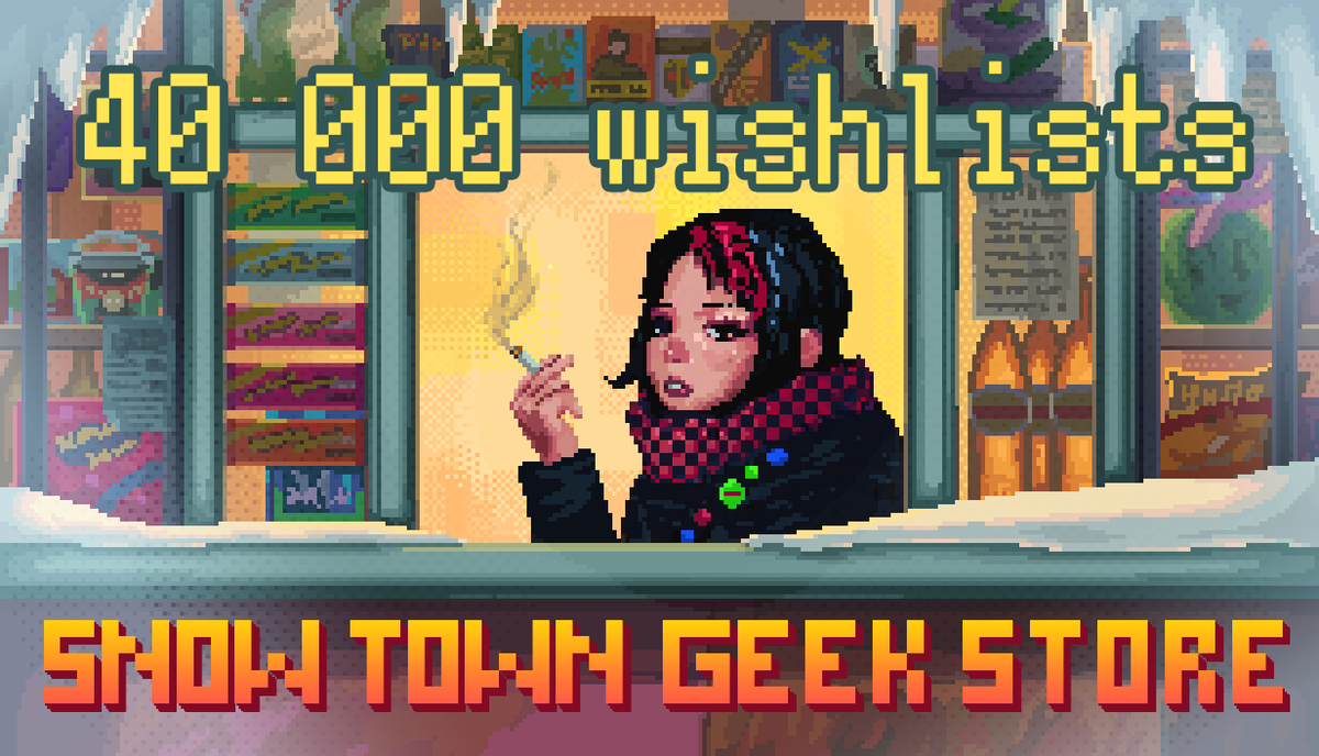 perelesoq's tweet photo. We got 40,000 wishlists in just 10 days after the announcement. Thank you, guys, for such huge support!

#gamedev #indiedev #games #Steam https://t.co/8anDyPd3QU