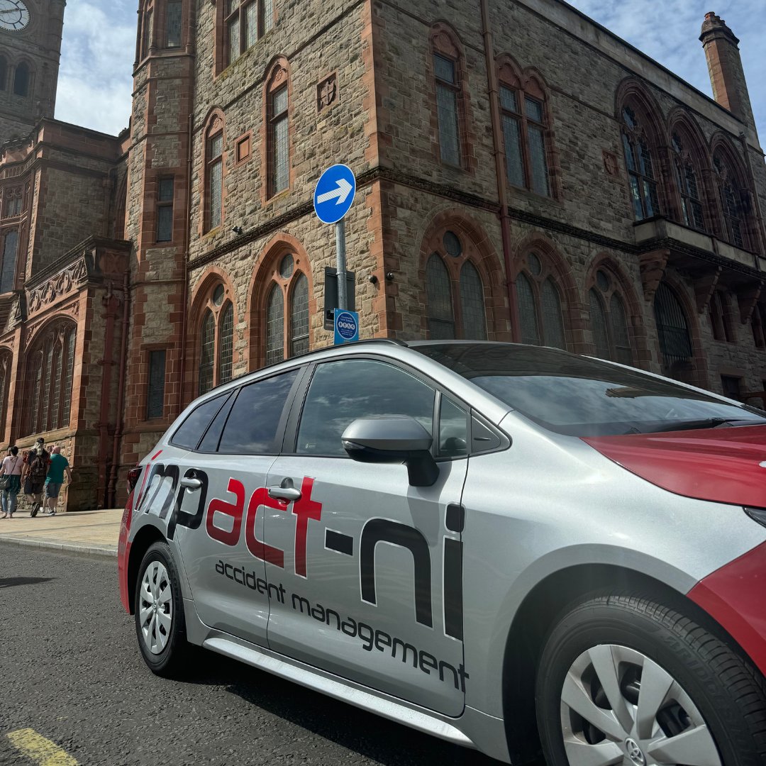 Derry, We’ve got your back! 🚗💨

🤝 From the city walls to the open roads, Derry drivers know the value of staying on the move. If an accident slows you down, Impact-NI is here to pick up the pace, from sorting your claims, recovery, repairs, and replacement vehicle hassle-free.