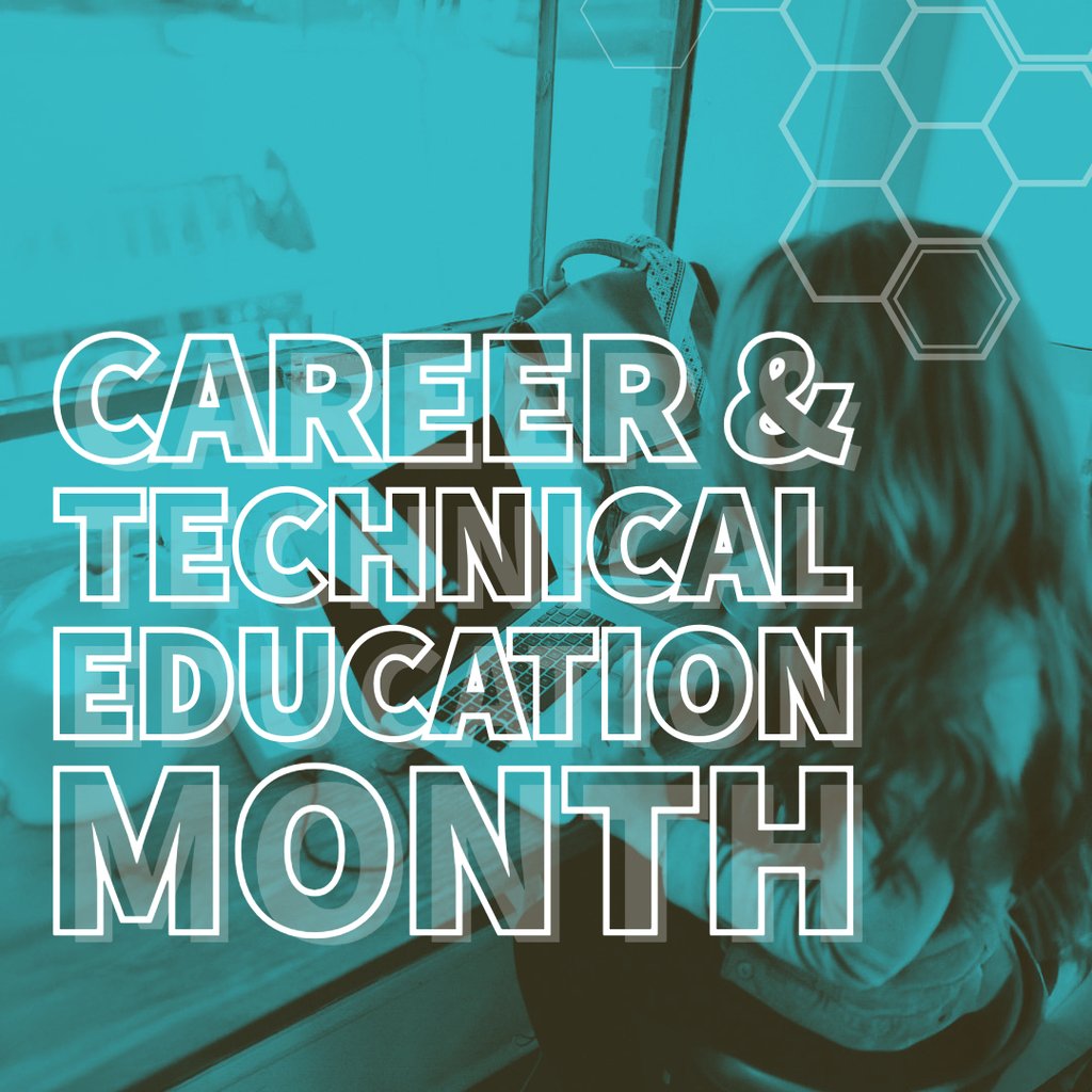It is CTE Month! Talk to your career technical education teachers to learn about our programs of study that can prepare you for your future careers! #CTEMonth #WeRNPPS