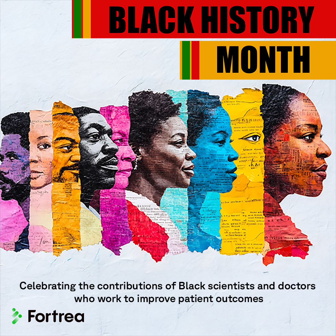 Fortrea's tweet photo. 🌟 Celebrating #BlackHistoryMonth: Honoring African Americans in #ClinicalResearch 🌟
This year's theme, "African Americans and Labor," shines a light on the incredible contributions of Black pioneers in clinical research. #PublicHealth #VaccineDevelopment #DiversityInSTEM https://t.co/hFeUBJQD2T
