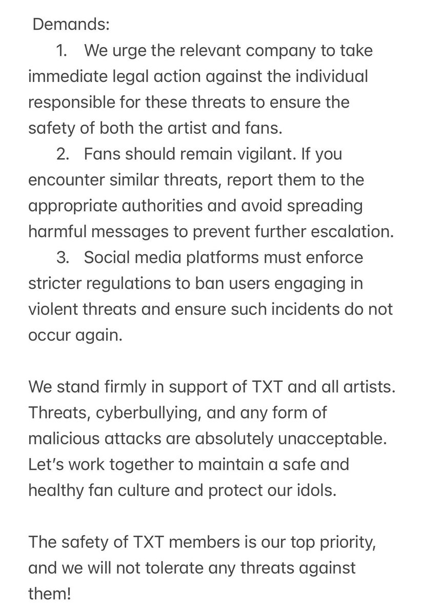 beomgyuhourly's tweet photo. this is horrifying i hope bighit take action ASAP!!

Take action to protect your artist!
#BighitProtectBeomgyu
@TXT_bighit @HYBEOFFICIALtwt https://t.co/44HP8cUkrQ