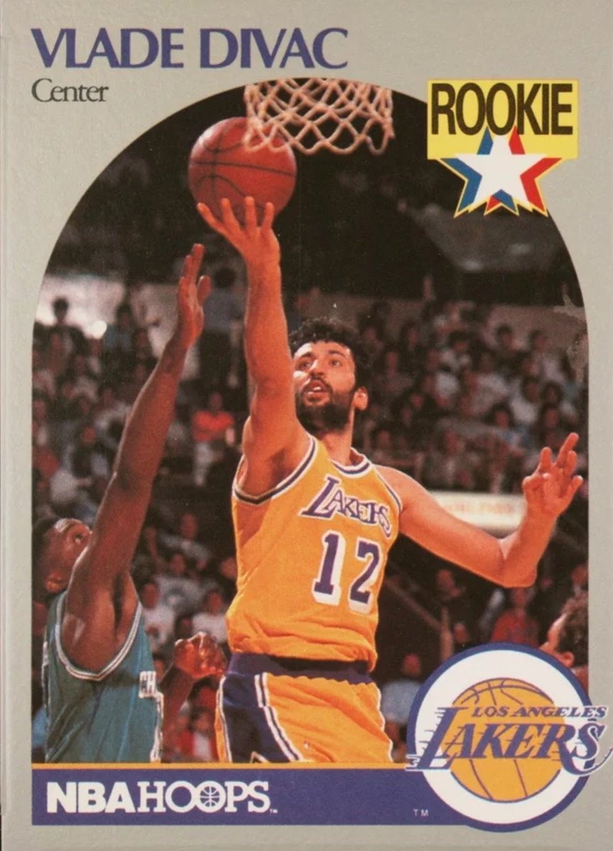 JunkWaxHeroes's tweet photo. Happy 57th Birthday to Junk Wax Hero Vlade Divac 🎂 https://t.co/FYJILCaGfT