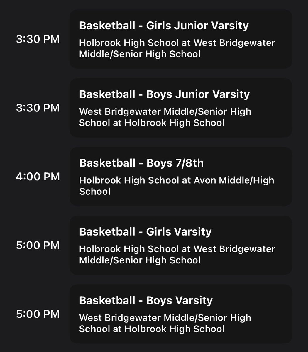 Holbrook Athletics tweet media