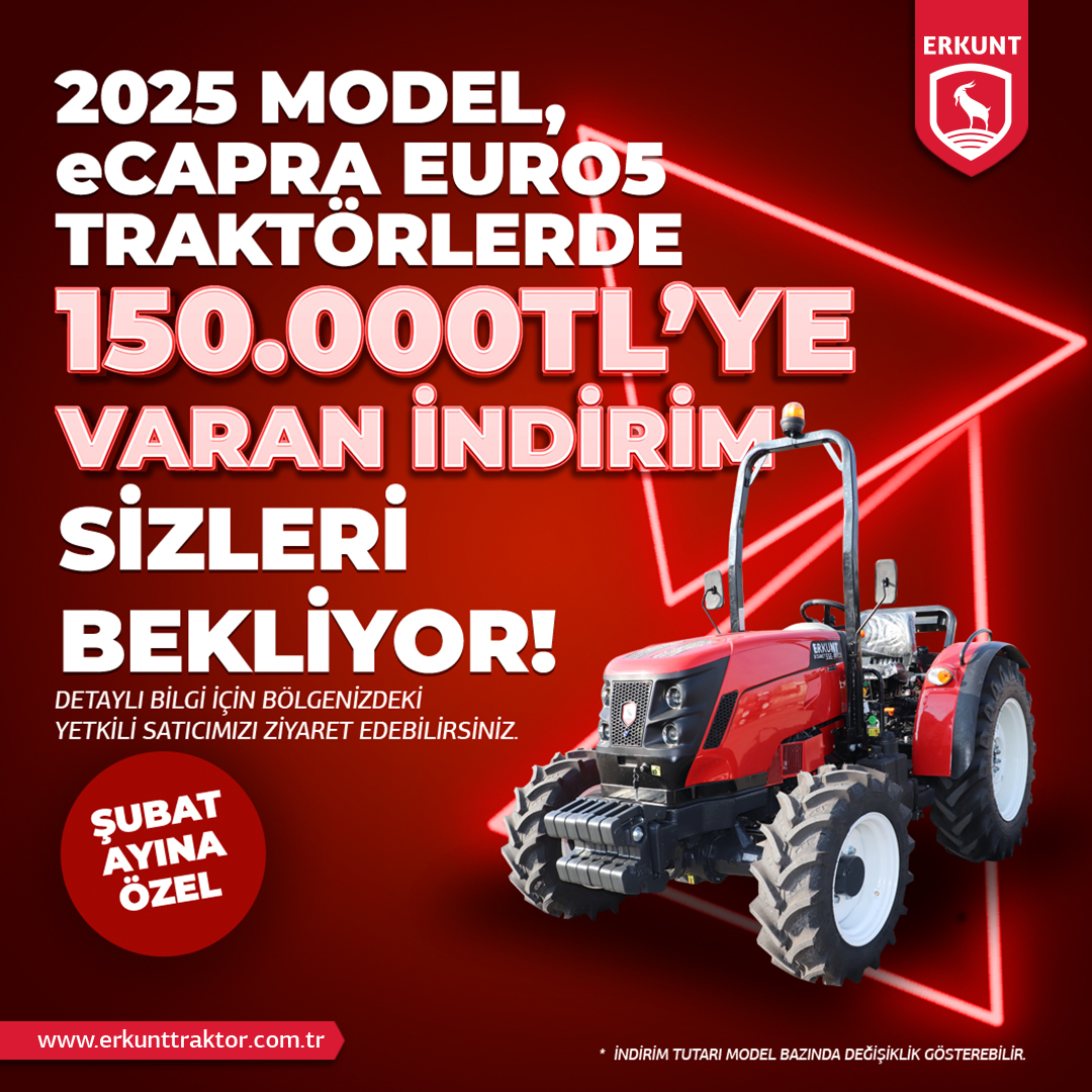 ErkuntTraktor's tweet photo. Detaylı bilgi için bölgenizdeki Erkunt Yetkili Satıcılarımızı ziyaret edebilirsiniz.
https://t.co/hdCuVgXgAs
#erkunt #erkunttraktör #çiftçiningücü #şubatayı #indirim #Euro5 #2025Model #Stage5 https://t.co/Vayaq2oqaD