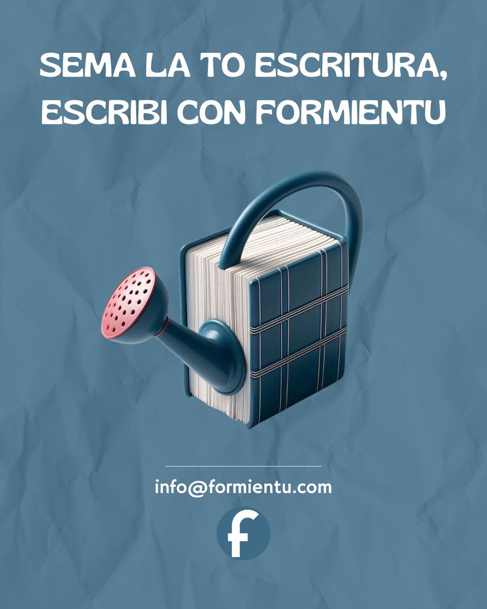 Formientu - lliteratura asturiana (@formientu) on Twitter photo 🌱📚 ¡Llega'l momentu de semar y collechar palabres!
Con muncho formientu, empezamos la edición d'otru númberu de la nuesa revista física n'asturianu y puedes apaecer nella unviando les tos propuestes a info@formientu.com.
¡Tu tamién puedes ser parte d'esta grana! 🌱📚 ¡Llega'l momentu de semar y collechar palabres!
Con muncho formientu, empezamos la edición d'otru númberu de la nuesa revista física n'asturianu y puedes apaecer nella unviando les tos propuestes a info@formientu.com.
¡Tu tamién puedes ser parte d'esta grana!