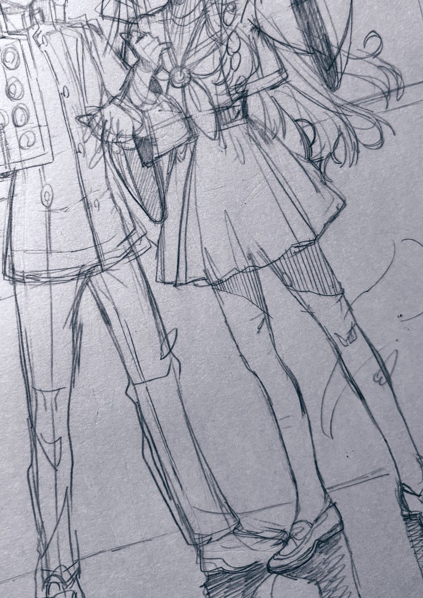 なんとなく立ち絵描きたくなるときあるよね 