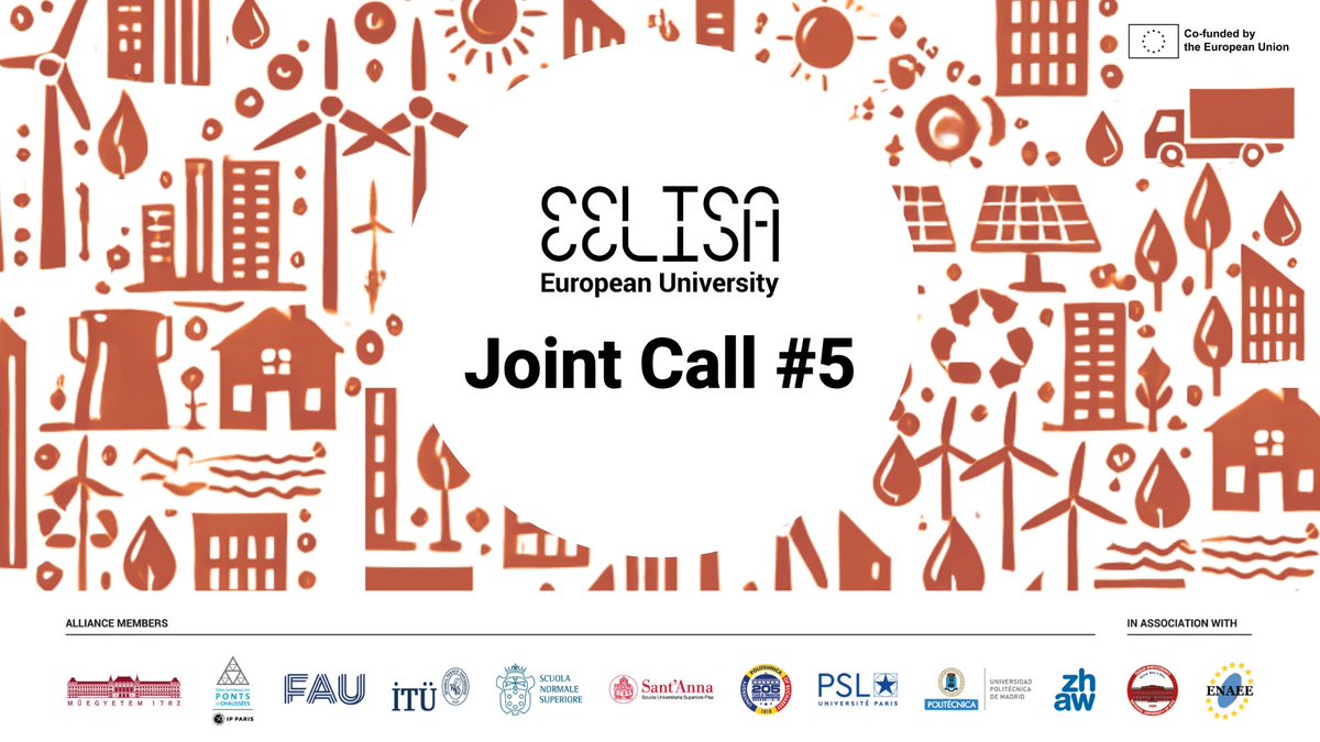 🚨EELISA’s 5th Joint Call is now open!

€140,000 in funding available, with up to €15,000 per activity to support interdisciplinary projects across partner universities.
📌Deadline to apply: March 15
💻Q&amp;A Info Session: Feb. 14 at 10:00 CET
Apply today!👉eelisa.eu/eelisa-announc…