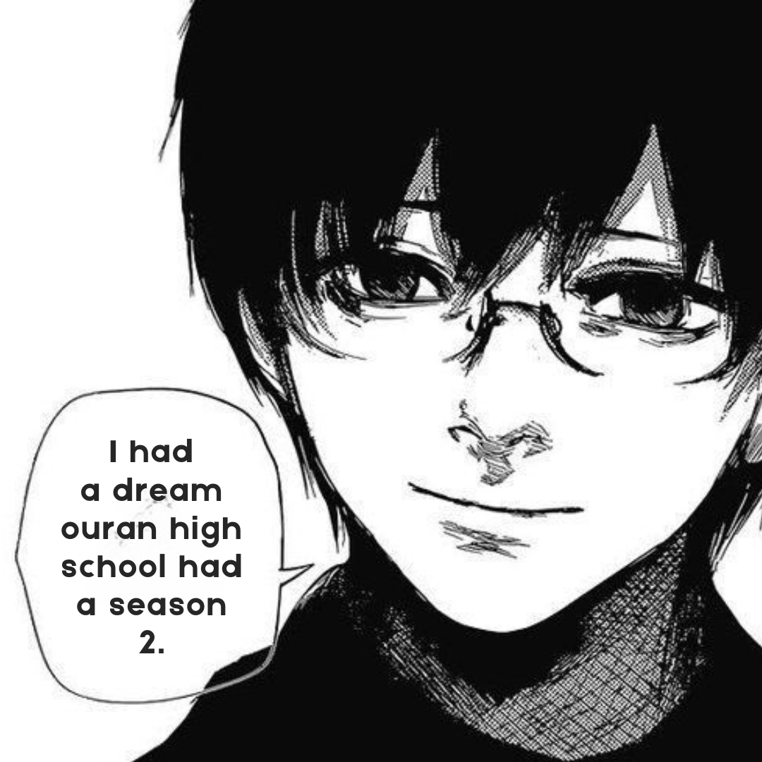 😔😔😔
what other anime deserves a season 2
#anime #ouranhighschoolhostclub #shoujo #shounen