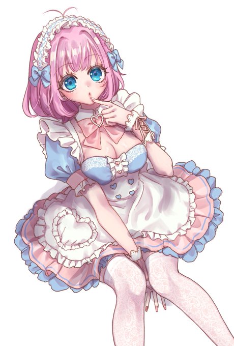 甘瓜みるきのタグが付いたイラスト。
